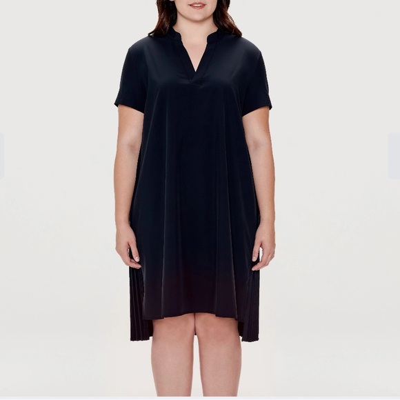 Cotidie Gabrielle Pleated Back Dress - Original size 3X - Picture 1 of 8
